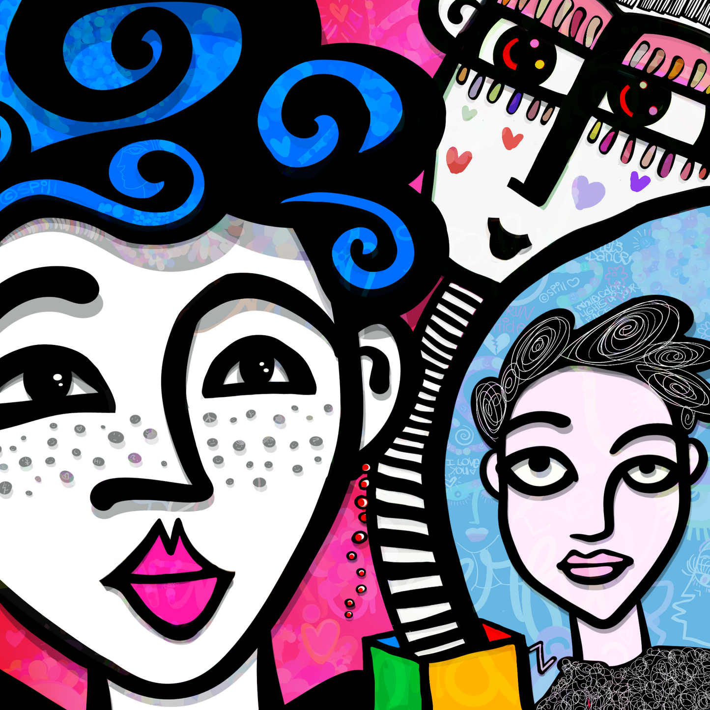 Cool Freckles, Hearts Pop Up